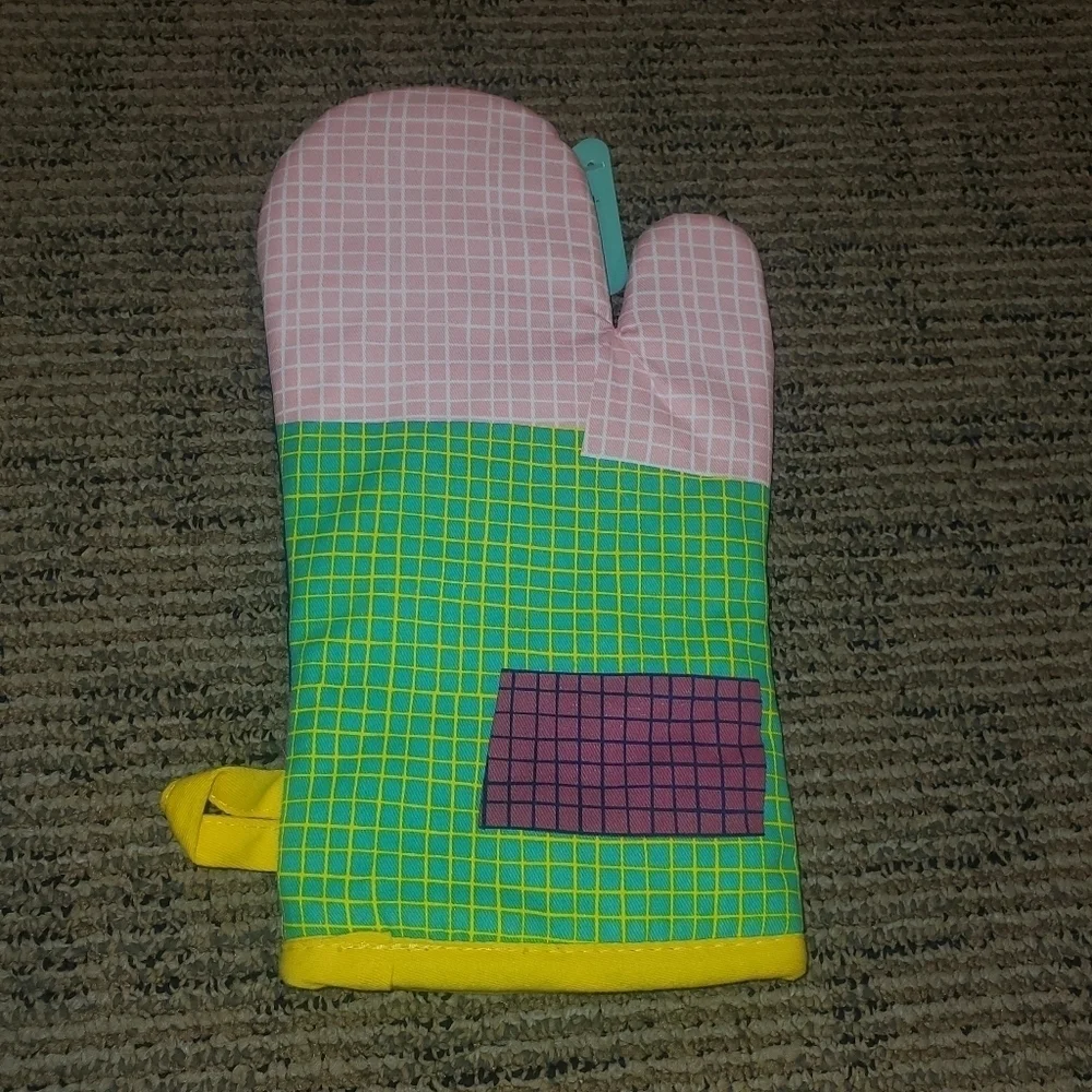 Blue Q Oven Mitt let's eat your feelings too new with tag